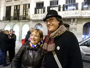 Nadal 2017. Encesa de les llums de Hanukk&agrave; a la pla&ccedil;a del Vi