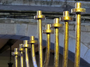 Nadal 2017. Encesa de les llums de Hanukk&agrave; a la pla&ccedil;a del Vi