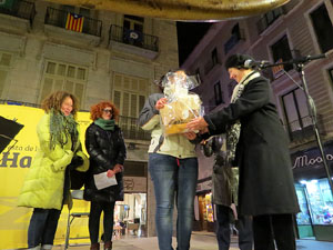 Nadal 2017. Encesa de les llums de Hanukk&agrave; a la pla&ccedil;a del Vi