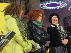 Nadal 2017. Encesa de les llums de Hanukk&agrave; a la pla&ccedil;a del Vi