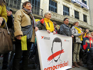 Nadal 2017. 'Un cant a la Llibertat'. Cantada de nadales a la pla&ccedil;a del Vi