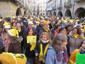 Nadal 2017. 'Un cant a la Llibertat'. Cantada de nadales a la pla&ccedil;a del Vi