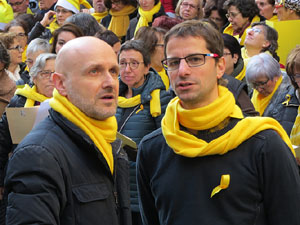 Nadal 2017. 'Un cant a la Llibertat'. Cantada de nadales a la pla&ccedil;a del Vi