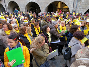 Nadal 2017. 'Un cant a la Llibertat'. Cantada de nadales a la pla&ccedil;a del Vi