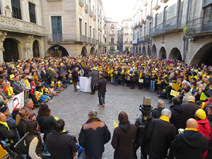 Nadal 2017. 'Un cant a la Llibertat'. Cantada de nadales a la pla&ccedil;a del Vi