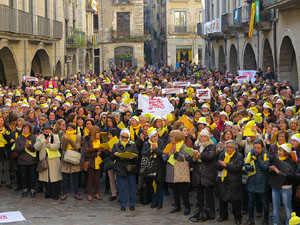Nadal 2017. 'Un cant a la Llibertat'. Cantada de nadales a la pla&ccedil;a del Vi