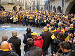 Nadal 2017. 'Un cant a la Llibertat'. Cantada de nadales a la pla&ccedil;a del Vi