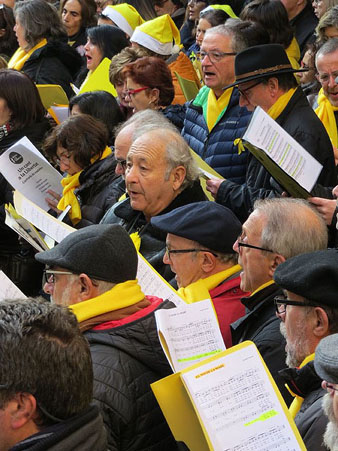 La cantada de nadales