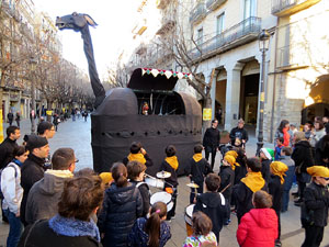 Nadal 2017. Els Pastorets de la Mula Baba al Jard&iacute; de la Inf&agrave;ncia