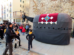 Nadal 2017. Els Pastorets de la Mula Baba al Jard&iacute; de la Inf&agrave;ncia