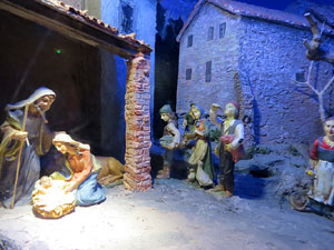 Nadal 2017. Exposici&oacute; de pessebres a la Carbonera, organitzada per l'Associaci&oacute; de Pessebristes de Girona