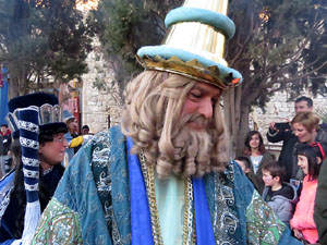 La Cavalcada de Reis 2018. El campament reial als Jardins de la Muralla