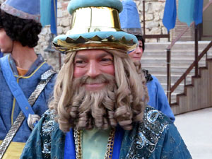 La Cavalcada de Reis 2018. El campament reial als Jardins de la Muralla