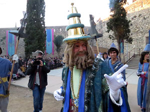 La Cavalcada de Reis 2018. El campament reial als Jardins de la Muralla