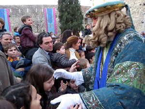 La Cavalcada de Reis 2018. El campament reial als Jardins de la Muralla