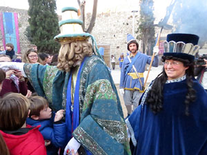 La Cavalcada de Reis 2018. El campament reial als Jardins de la Muralla