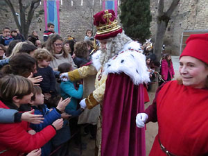 La Cavalcada de Reis 2018. El campament reial als Jardins de la Muralla