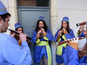 La Cavalcada de Reis 2018. La precavalcada des de la Merc&egrave; pels carrers de Girona