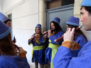 La Cavalcada de Reis 2018. La precavalcada des de la Merc&egrave; pels carrers de Girona