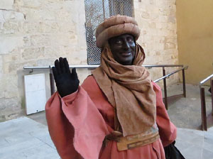 La Cavalcada de Reis 2018. La precavalcada des de la Merc&egrave; pels carrers de Girona