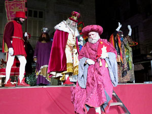 La Cavalcada de Reis 2018. Rebuda de la Cavalcada