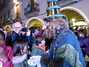 La Cavalcada de Reis 2018. Rebuda de la Cavalcada