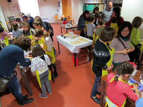 El taller de sufganiot