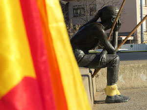 Canvi de nom de la pla&ccedil;a Constituci&oacute; per pla&ccedil;a de l'1 d'octubre