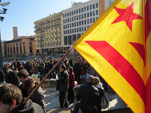 Canvi de nom de la pla&ccedil;a Constituci&oacute; per pla&ccedil;a de l'1 d'octubre