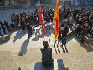 Canvi de nom de la pla&ccedil;a Constituci&oacute; per pla&ccedil;a de l'1 d'octubre