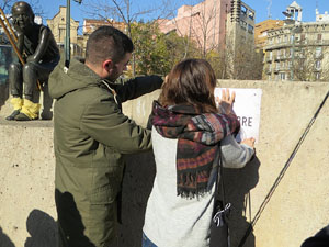 Canvi de nom de la pla&ccedil;a Constituci&oacute; per pla&ccedil;a de l'1 d'octubre