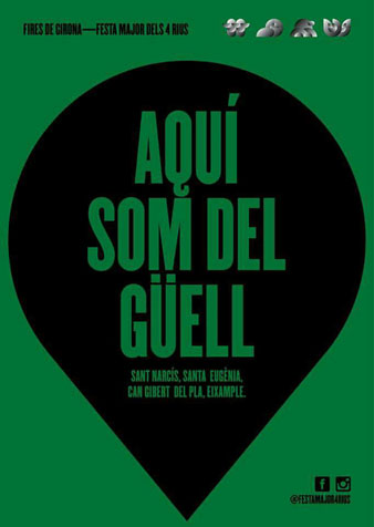 Cartell que correspon al riu G&uuml;ell