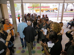 1 d'octubre 2017. Votaci&oacute; del refer&egrave;ndum a l'escola Eiximenis