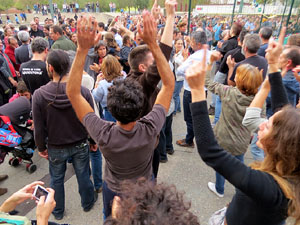 1 d'octubre 2017. Votaci&oacute; del refer&egrave;ndum a l'escola Eiximenis