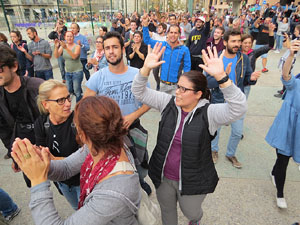 1 d'octubre 2017. Votaci&oacute; del refer&egrave;ndum a l'escola Eiximenis