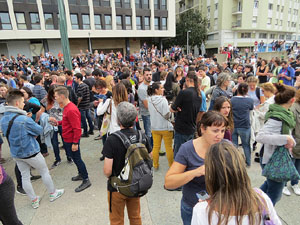 1 d'octubre 2017. Votaci&oacute; del refer&egrave;ndum a l'escola Eiximenis