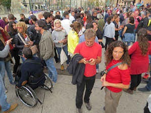1 d'octubre 2017. Votaci&oacute; del refer&egrave;ndum a l'escola Eiximenis