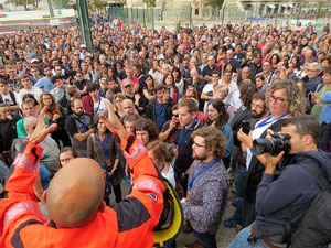 1 d'octubre 2017. Votaci&oacute; del refer&egrave;ndum a l'escola Eiximenis