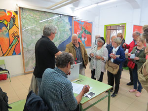 1 d'octubre 2017. Votaci&oacute; del refer&egrave;ndum a l'escola Eiximenis