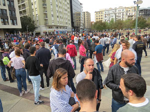 1 d'octubre 2017. Votaci&oacute; del refer&egrave;ndum a l'escola Eiximenis