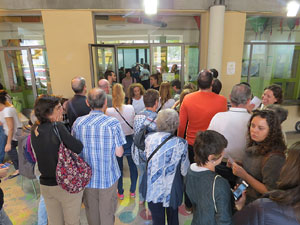 1 d'octubre 2017. Votaci&oacute; del refer&egrave;ndum a l'escola Eiximenis