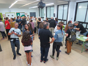 1 d'octubre 2017. Votaci&oacute; del refer&egrave;ndum a l'escola Eiximenis