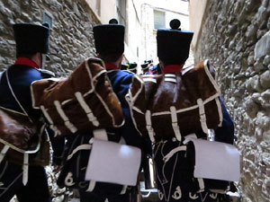 X Festa Reviu els Setges Napole&ograve;nics de Girona. Desfilada pels carrers de Girona
