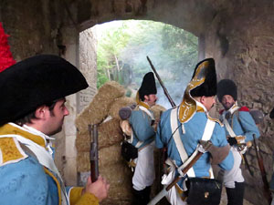 X Festa Reviu els Setges Napole&ograve;nics de Girona. Combat al portal de Sant Crist&ograve;fol