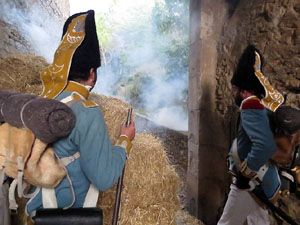 X Festa Reviu els Setges Napole&ograve;nics de Girona. Combat al portal de Sant Crist&ograve;fol