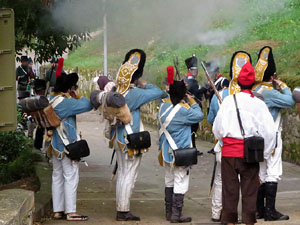 X Festa Reviu els Setges Napole&ograve;nics de Girona. Combat al portal de Sant Crist&ograve;fol