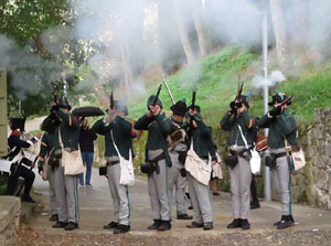 X Festa Reviu els Setges Napole&ograve;nics de Girona. Combat al portal de Sant Crist&ograve;fol