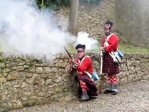 X Festa Reviu els Setges Napole&ograve;nics de Girona. Combat al portal de Sant Crist&ograve;fol