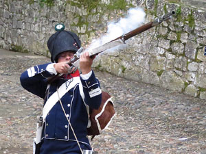 X Festa Reviu els Setges Napole&ograve;nics de Girona. Combat al portal de Sant Crist&ograve;fol