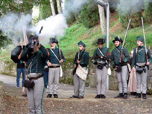 X Festa Reviu els Setges Napole&ograve;nics de Girona. Combat al portal de Sant Crist&ograve;fol